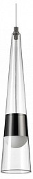 5044/12L Odeon Light Lump подвесной светильник с вытянутыми плафонами хром черный
