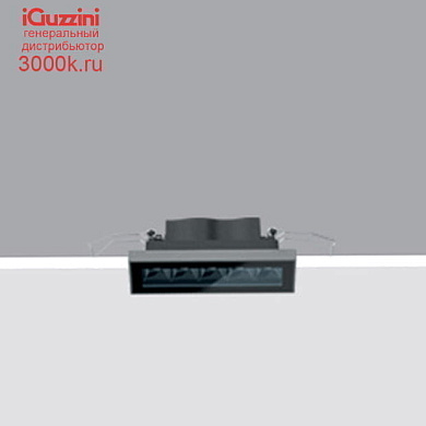 BX64 Laser Blade InOut iGuzzini Recessed rectangular ceiling-mounted IP65 luminaire, compact body, Warm White LEDs, DALI Spot optic.