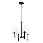 Ali 20" 4 Light Chandelier Black люстра 52504BK Kichler — фото 7
