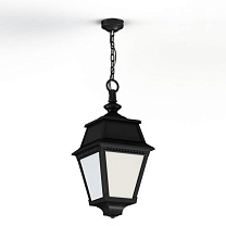 Avenue 2 N° 1; Opal PMMA Built-in LED 2700°K warm white 13W; Dark black
