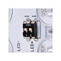 SLV 1003449 AINOS SQUARE светильник накладной IP65 17Вт с LED 3000/4000К, 1300лм