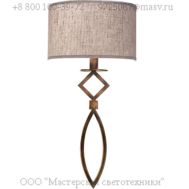 887950-11 Cienfuegos 25" Sconce бра, Fine Art Lamps