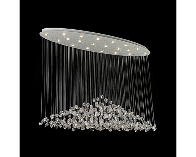 Люстра Newport Verona 8230/140 C oval white clear
