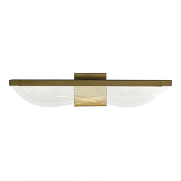 SL6509.201.01 ST-Luce Fezale настенное бра с полупрозрачным волнообразным плафоном золотистого оттенка