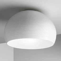 480/40PF/E white white IDL Ischia потолочный светильник с белым корпусом и плафоном