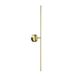 C084WL-L12BS2.7K Maytoni Elegant настенный светильник в виде тонкого стержня цвета латунь