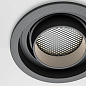 Встраиваемый светильник Maytoni Atom 10W Черный DL113-GU10-01-RD-B — фото 2