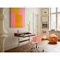 4055737331695 Eames Vitra Кресло офисное на колесиках, черное, полностью обитое — фото 1