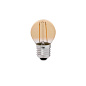 17414 светодиодная лампа G45 FILAMENT AMBER LED E27 2W 2200K Faro barcelona — фото 2