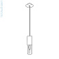 Kolarz Giro 6010.30150 подвесной светильник сусальное серебро ø6.5cm мин. высота 28cm макс. высота 178cm 1 лампа e14 — фото 3