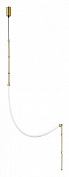 SL6132.301.20 ST-Luce Strap подвесной светильник с гибким проводным креплением и латунными элементами