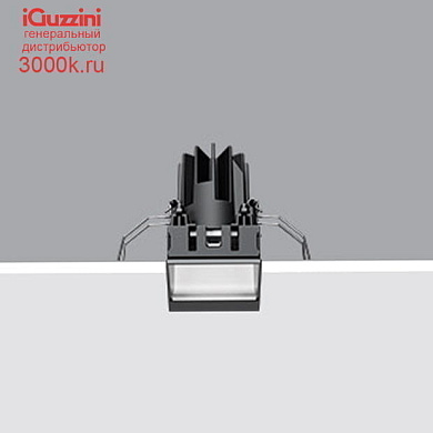 QK19 Laser Blade L iGuzzini Minimal 1 cell - Wall Washer - LED - Black