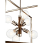 Tanis 6 Light Foyer Pendant Auburn Stained подвесной светильник 52092AUB Kichler — фото 4