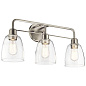 Meller 24" 3 Light Vanity Light Brushed Nickel настенный светильник 55102NI Kichler — фото 7