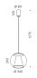 Подвесной светильник Serien Lighting Draft M — фото 22