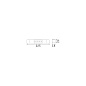 289281 Ideal Lux EGO SUSPENSION SURFACE LINEAR CONNECTOR DALI BK line connector черный — фото 1