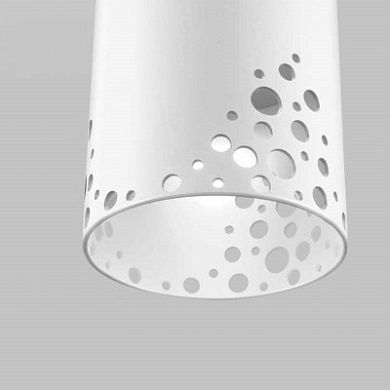 04402BBDHXXXX Elesi luce Gaia SP LED M цилиндрическая люстра белый