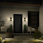 Goson 20" 1 Light Wall Light with Clear Glass Black уличный настенный светильник 59087BK Kichler — фото 1