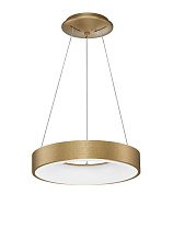 Triac Dimmable Brushed Gold Aluminium & Acrylic LED 30 Watt 220-240 Volt 1845Lm 3000K IP20 D: 38 H: 120 cm