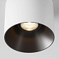 Alfa LED Maytoni потолочный светильник C064CL-01-25W3K-RD-WB бело-черный