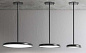 MYM3S/FC/NM Aldo Bernardi Mymoons PENDEL LED L FALSE CEILING/MATTE BLACK Подвес — фото 2
