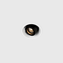 ato 80 single, white, black lamphead