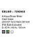 7252602 CELSO Novaluce светильник E27 3x60W IP20