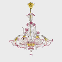 Transparent Euridice Розовый / 5 / Золотой