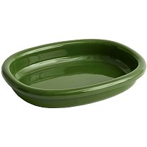 Barro Oval 27×36 см, зеленый