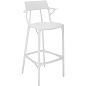 05889BI Kartell AI Барный стул AI Recycled 75 см, белый — фото 3