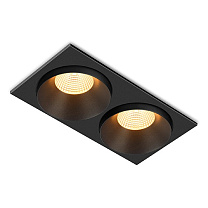 Потолочные светодиодные светильники Led technology CITY L 22.30 W 2FW NO DIM черный