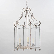 CL0178.NI.SE Drottningholm Lantern, Medium, Nickel, 3 Lights