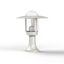 Newpark N° 3; Clear glass E27 105W; White