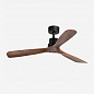 33516DC Faro LANTAU Matt black ceiling fan with DC motor люстра-вентилятор матовый черный