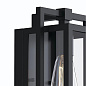 Goson 12" 1 Light Wall Light with Clear Glass Black уличный настенный светильник 59085BK Kichler — фото 1
