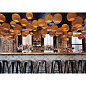 GP-164 Scraplight Graypants Подвесной светильник шар 24 картон тёмный — фото 6