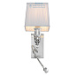 Настенный светильник Ellington никелированная отделка с белым абажуром 111622 Eichholtz