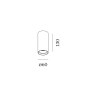 SOLID petit 1.0 Wever Ducre накладной светильник