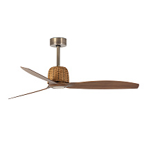 WEAVER M Old gold/walnut fan Wall Control white