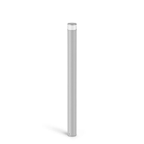 Уличный светильник-столбик Lombardo Stik 60 Flat Opal Bollard 750, 5,5 Вт, 800 лм, серый