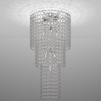 МИНИ-ПОТОЛОЧНЫЙ СВЕТИЛЬНИК CA3 КРИСТАЛЛИЧЕСКИЙ ПРОЗРАЧНЫЙ ГЛЯНЦЕВЫЙ ХРОМ E27 CE