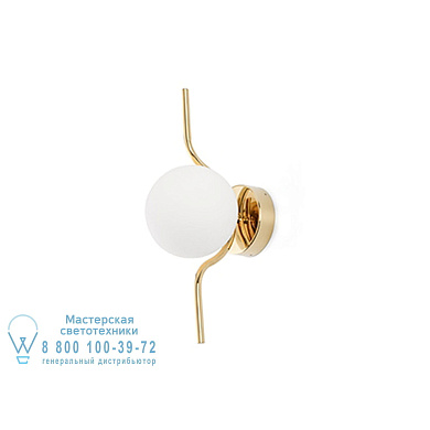 29690 LE VITA Gold wall lamp настенный светильник Faro barcelona