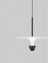 Sandy Black & White Aluminium LED 11Watt 220-240Volt 908Lm IP20 3000K D:34 H:180 cm