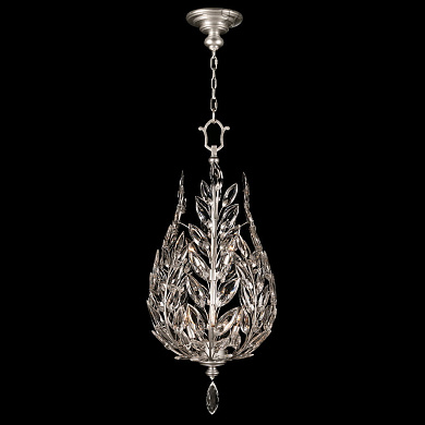 753840-4 Crystal Laurel 18" Lantern фонарь, Fine Art Lamps