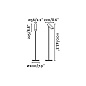 29899 LINK Bronze floor lamp торшер Faro barcelona — фото 3