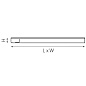 Трековый светильник 24V Lightstar Linea прямоугольный 5Вт — фото 2