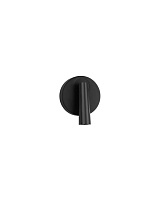 Matt Black Aluminium LED 3Watt 220-240Volt 189Lm IP20 3000K Switch On/Off D:10.4 H:12.6 cm
