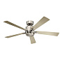 52" Lucian Elite Fan Polished Nickel люстра-вентилятор 330000PN Kichler — фото 3