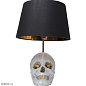 54566 Настольная лампа Skull Crystals Front 44cm Kare Design