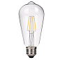 Vintage Pear Led Filament Bulb настенный светильник FOS Lighting Filament-LED-Yellow-Pearl-4W-E27